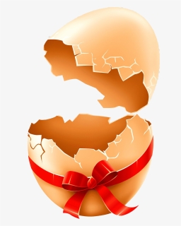 Cracked Easter Egg Png Transparent Picture - Cracked Easter Egg Png, Png Download, Free Download