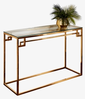 Gold Console Table, HD Png Download, Free Download