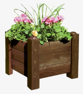 Planter With Corner Posts"  Title="planter With Corner - Planter Png Transparent, Png Download, Free Download