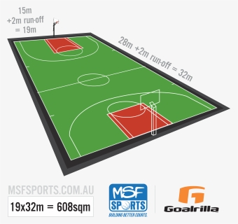 Backyard Basketball Court Options Hoops Blog Related - Goalrilla, HD Png Download, Free Download