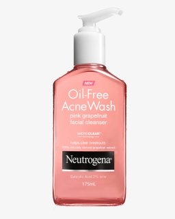 Transparent Grapefruit Png - Neutrogena Alcohol Free Acne Wash, Png Download, Free Download