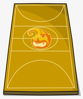 Basketball Court Sprite - Codes De Basquet Free Penguin, HD Png Download, Free Download