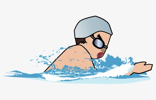 Swimming Breaststroke Clipart - Illustration, HD Png Download, Free Download