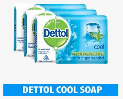 Dettol Bathing Soap - Dettol Cool Soap 125 G, HD Png Download, Free Download