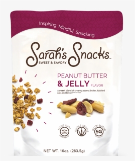 Peanut Butter And Jelly Snacks - Sarah's Sweet And Savory Snacks, HD Png Download, Free Download