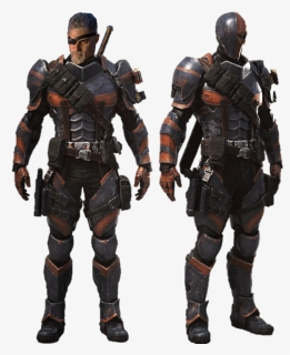 Deathstroke Png Page - Arkham Knight Deathstroke Suit, Transparent Png, Free Download