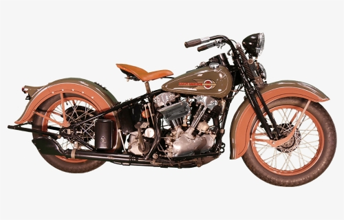 1936 Harley-davidson El Knucklehead - Cruiser, HD Png Download, Free Download