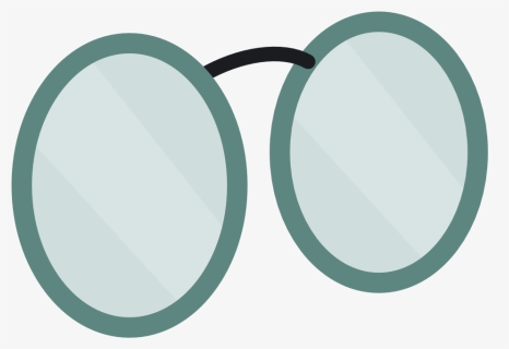 Round Frame Glasses Png - My Little Pony Glasses Vector, Transparent Png, Free Download