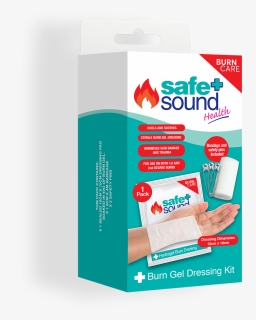 Safe And Sound Health Burn Gel Dressing Kit - Safe Sound Health Thermometer, HD Png Download, Free Download