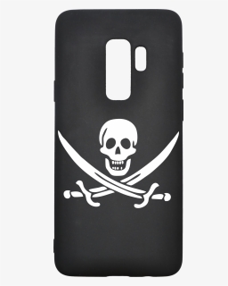 Blackbeard Pirate Flag , Png Download - Pirate Flag With Swords, Transparent Png, Free Download