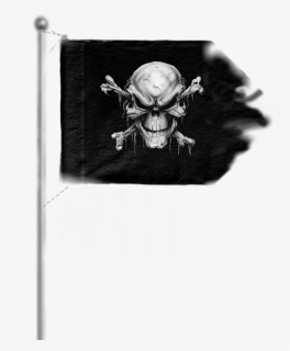 #pirate #flag #pirateflag #flags #pirates #skullandbones - Skull, HD Png Download, Free Download