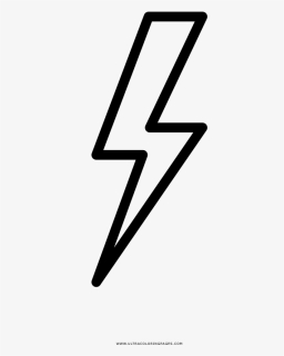 Thumb Image - Outline Lightning Bolt Clipart, HD Png Download, Free Download