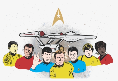 Star Trek - Cartoon, HD Png Download, Free Download