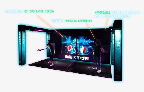 Vr Attraction With Deets - Led-backlit Lcd Display, HD Png Download, Free Download