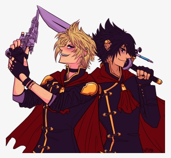 “ I Love The Uniforms In Final Fantasy Type - Prompto X Noctis Transparent, HD Png Download, Free Download