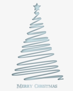 Merry Christmas Decorative Tree Transparent Image - Christmas Tree Transparent Background Png, Png Download, Free Download