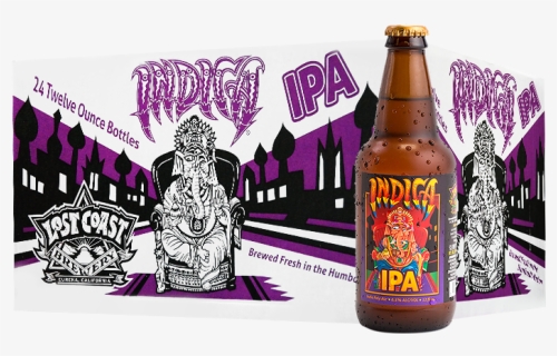 Lost Coast Indica Ipa - Lost Coast Brewery, HD Png Download, Free Download