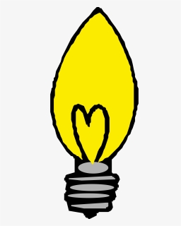 Light Bulb Clip Arts - Pointy Light Bulb Drawing, HD Png Download, Free Download