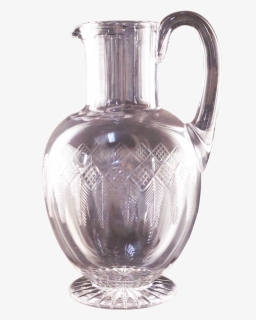Cut Glass Water Jug - Vase, HD Png Download, Free Download