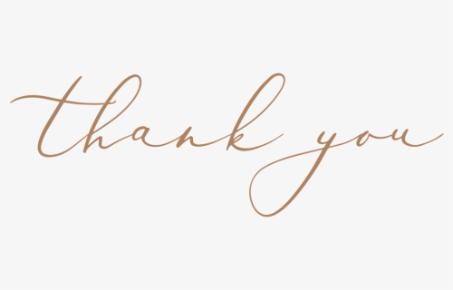 Thankyou - Calligraphy, HD Png Download, Free Download