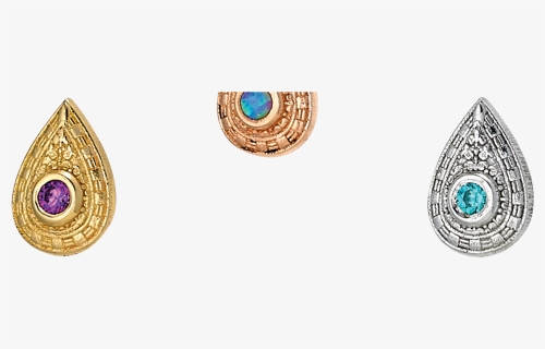 Gold Body Jewelry With Style - Opal, HD Png Download, Free Download