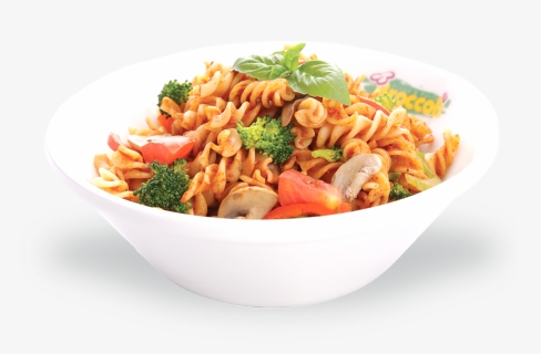 Chunky Tomato Sauce Pasta - Clipart Of Pasta With Vegetables, HD Png Download, Free Download