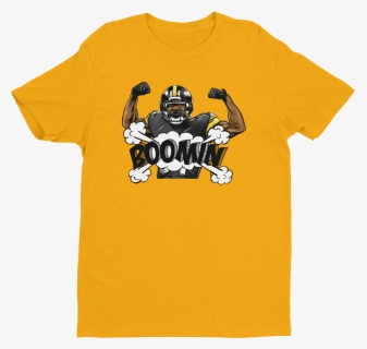Antonio Brown Pittsburgh Steelers Booming T Shirt - National Honor Society Nhs Shirt Designs, HD Png Download, Free Download