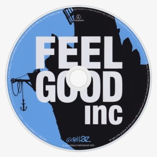 Gorillaz Feel Good Inc Cd Png, Transparent Png, Free Download