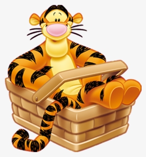 Winnie The Pooh Picnic Png Clipart , Png Download - Cartoon Cute Pooh And Tiger, Transparent Png, Free Download