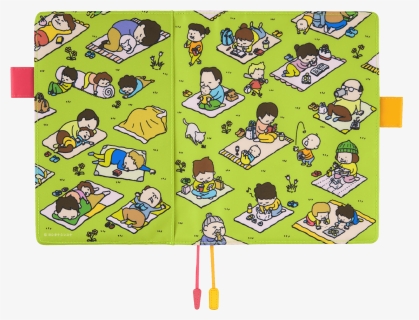 All Kinds Of People Are Laying On Picnic Blankets On - Perfect Day For Picnic Blankets A5, HD Png Download, Free Download