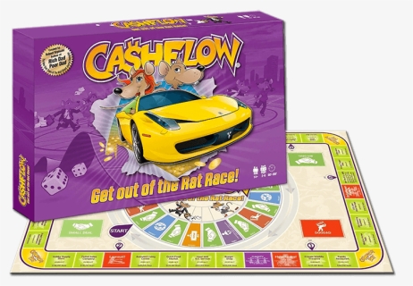 Cashflow The Board Game - Cashflow Board Game, HD Png Download, Free Download