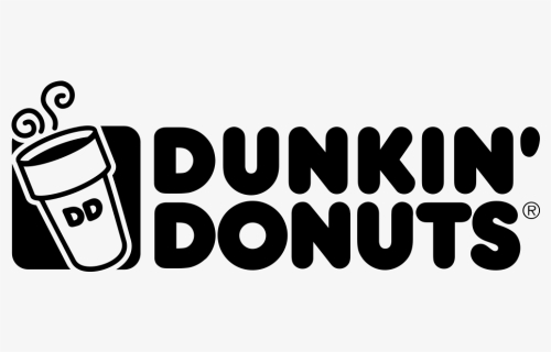 Dunkin Donuts At Suburban Station - Dunkin Donuts Logo Png White, Transparent Png, Free Download