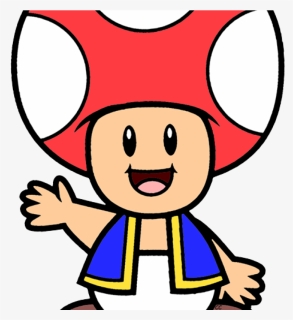 Mario Clipart Super Bros Clip Art Cartoon Free - Toad Super Mario Cartoon, HD Png Download, Free Download