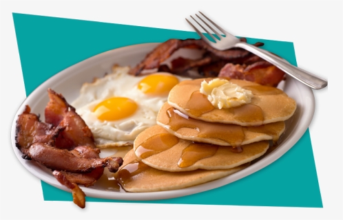Breakfast Plate Png - Full Course Breakfast Meal, Transparent Png, Free Download