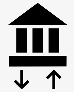 Banking Transaction Bank - Bank Account Symbol, HD Png Download, Free Download