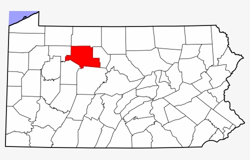 Elk County Pennsylvania On Map, HD Png Download, Free Download