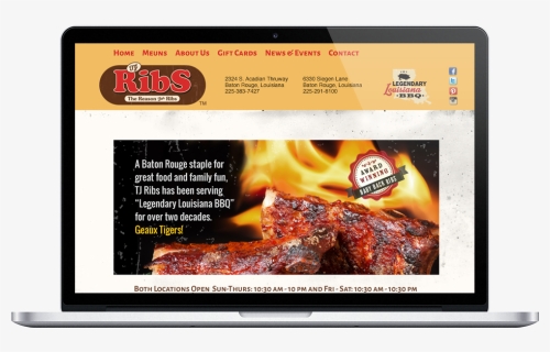 Tj Ribs - Barbecue, HD Png Download, Free Download