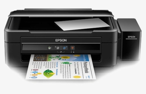 Colored Printer Png Transparent Image - Epson L380 Price Of Nepal, Png Download, Free Download