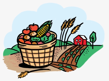 Vector Agriculture Clipart Town , Png Download - Food And Agriculture Png, Transparent Png, Free Download