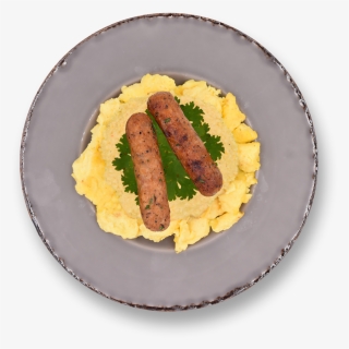 Eggs, Grits & Sausage - Bratwurst, HD Png Download, Free Download