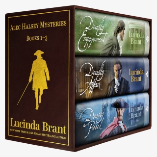 Alec Halsey Mysteries Books 1-3 By Lucinda Brant - Book Cover, HD Png Download, Free Download