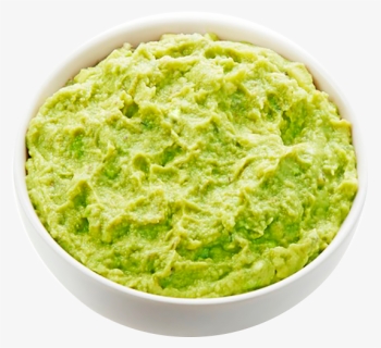 Avocado Pulp Chunky - Guacamole White Background, HD Png Download, Free Download
