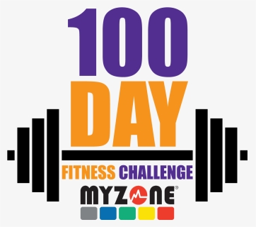 Fitness Challenge Logo Clipart , Png Download - 100 Day Challenge Design, Transparent Png, Free Download