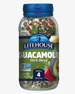 Litehouse Instantly Fresh Guacamole Blend - Litehouse Guacamole Herb Blend, HD Png Download, Free Download
