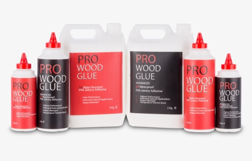 Pro Wood Glue Adhesives - Plastic Bottle, HD Png Download, Free Download