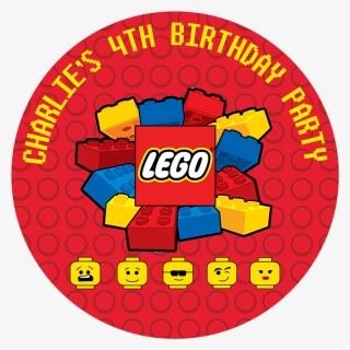 Lego Blocks Party Box Stickers - Lego, HD Png Download, Free Download