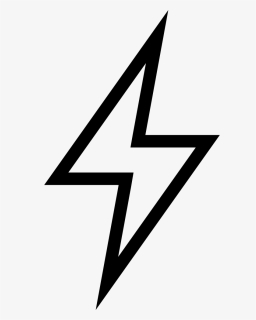 Ios Bolt Outline - Bolt Outline Png, Transparent Png, Free Download