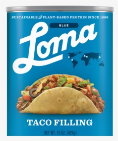 Loma Blue Taco Filling - Fast Food, HD Png Download, Free Download