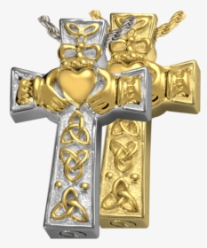 Celtic Cross In Gold, HD Png Download, Free Download