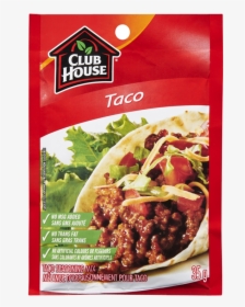 New Club House Taco Seasoning Mix - Club House Turkey Gravy Mix, HD Png Download, Free Download